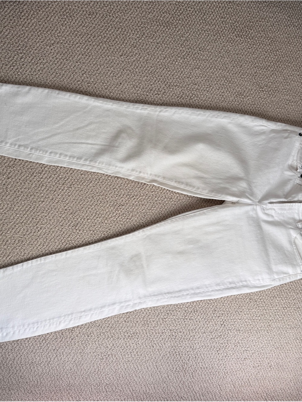 J.Crew Slim Straight Jeans White Waist 27/30